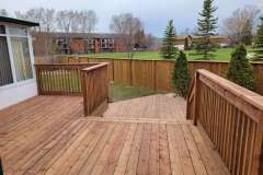 winnipeg barefoot brown deck installat