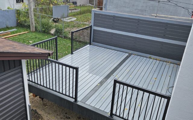 composite deck installation